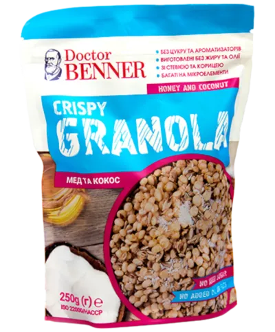 Granola MIÓD I KOKOS - 250 g