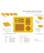 AVATHERM Menu Mobile – izolovaná termální podnos na rozvoz jídel (38 × 45 × 12 cm)