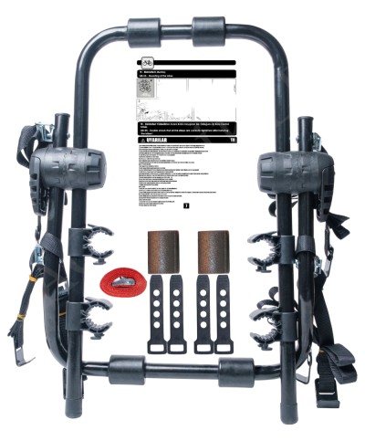 Bagażnik rowerowy ACS PRO 2 – bez użycia narzędzi do przewożenia 2 rowerów (30 kg)
