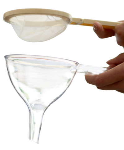 Kefirko Detachable Filter Funnel – Fine Mesh Strainer for Bottling