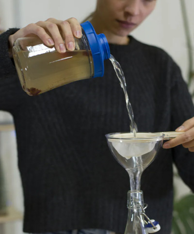 Kefirko Detachable Filter Funnel – Fine Mesh Strainer for Bottling