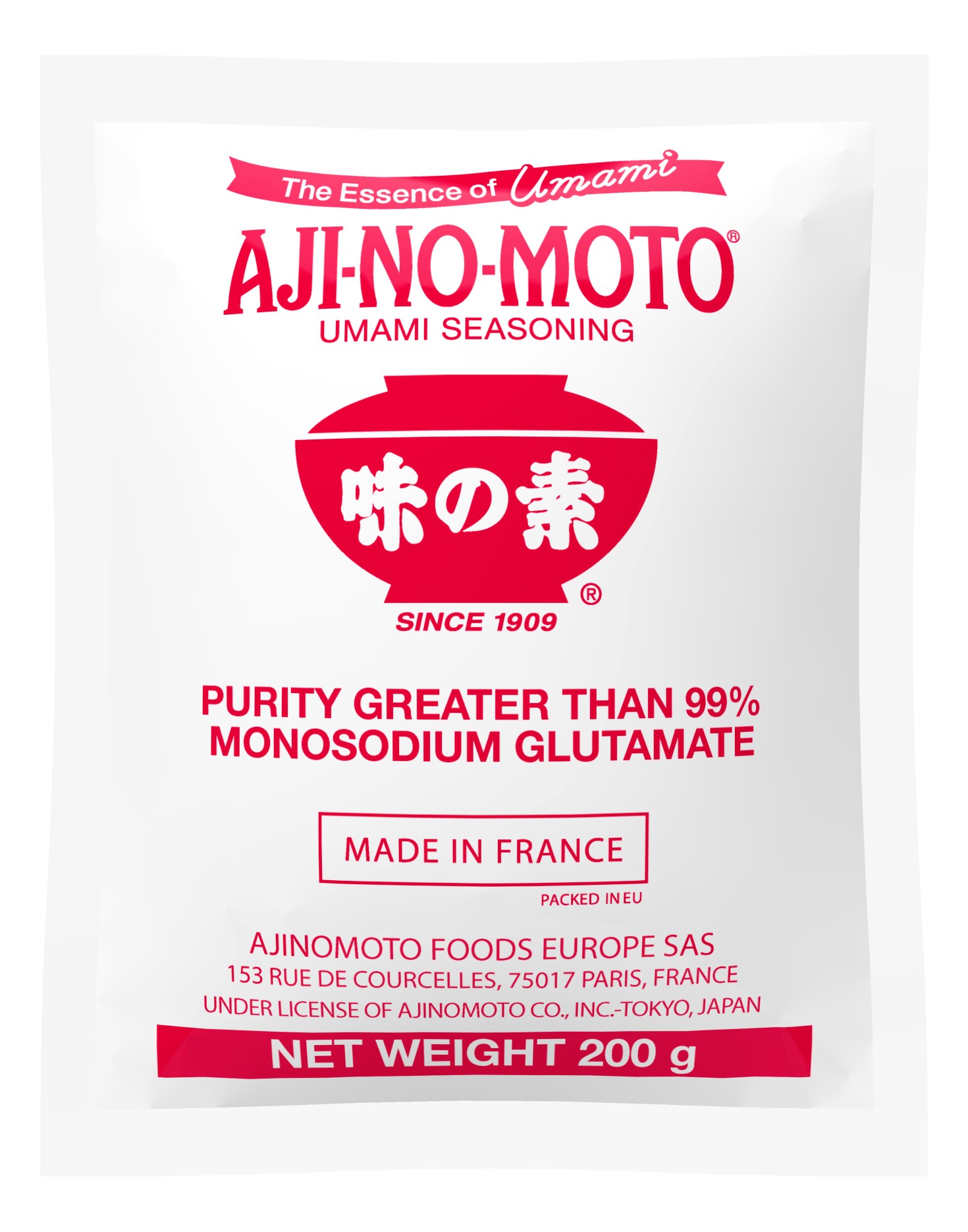 Aji-no-moto | Glutaman sodný - Hmotnost 200 g