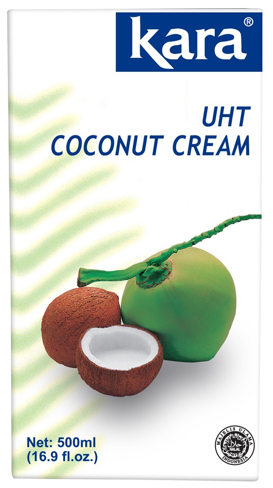 Kara | Kokosový krém UHT - 24% tuku - Objem 500 ml